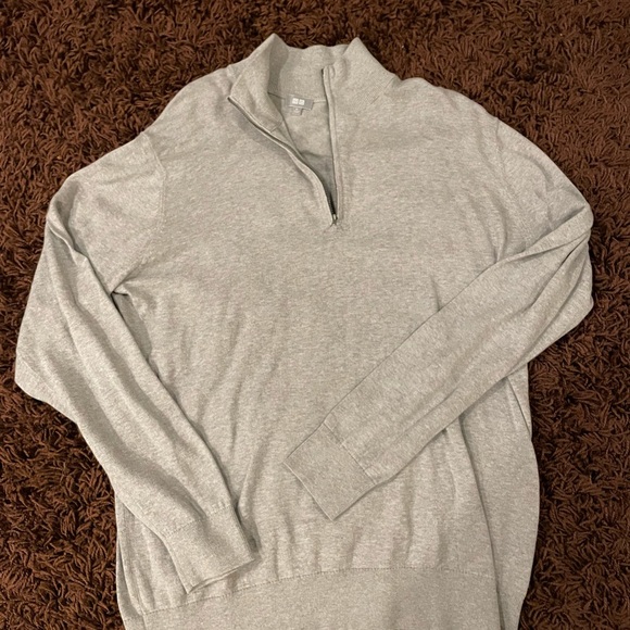 Uniqlo Men’s Zipper Neck Sweater - size XL - Picture 2 of 4